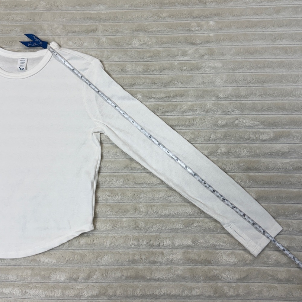 Old Navy: Set of (2) Girls UltraLite Long Sleeve Rib-Knit Tees, Size L (10-12) - Picture 7 of 16